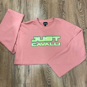 Just Cavalli logo sweater